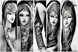 Lesbian tattoo idea