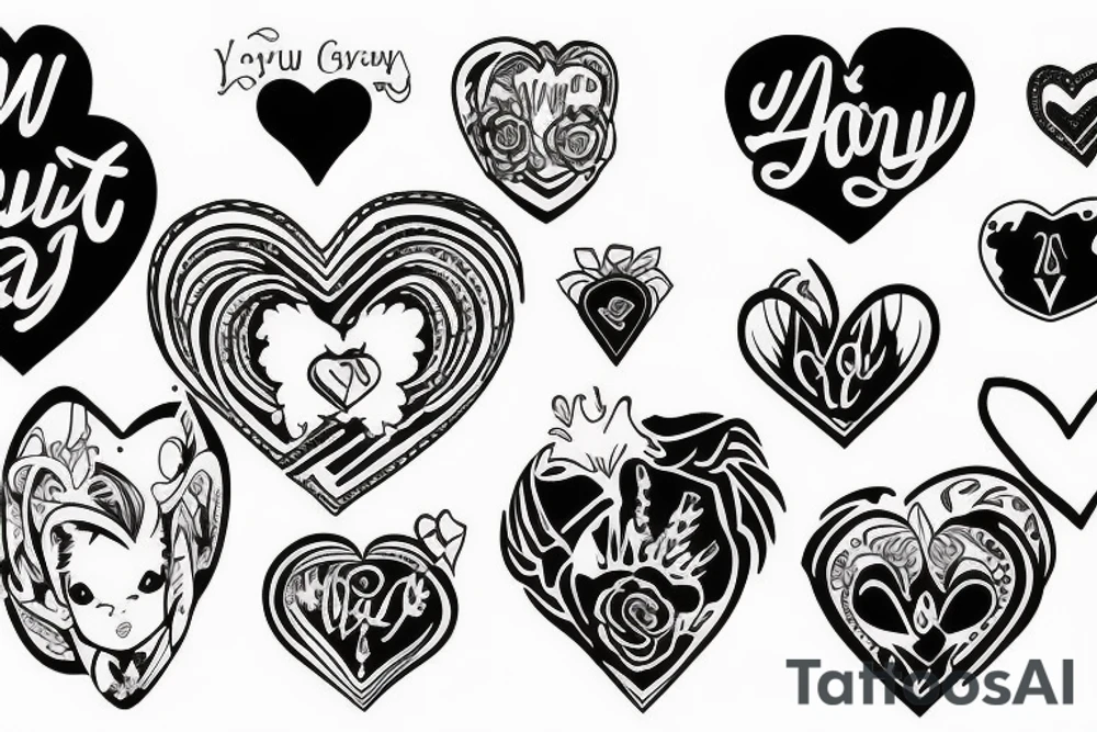 Wear my heart on my sleeve tattoo idea