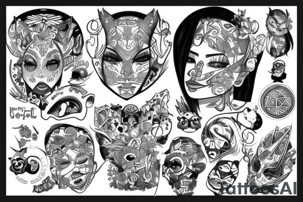 Kot w butach tattoo idea