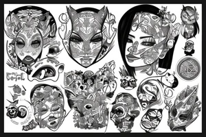Kot w butach tattoo idea