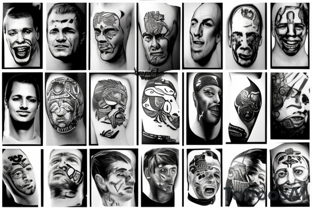 Football friends tattoo idea