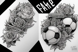 Soccer friends tattoo idea