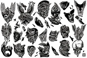 Sfinks tattoo idea
