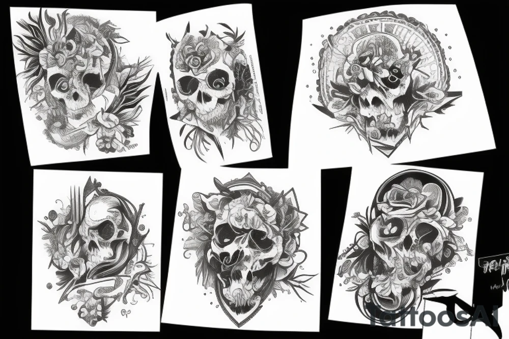 aggresive tattoo idea