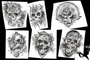 aggresive tattoo idea