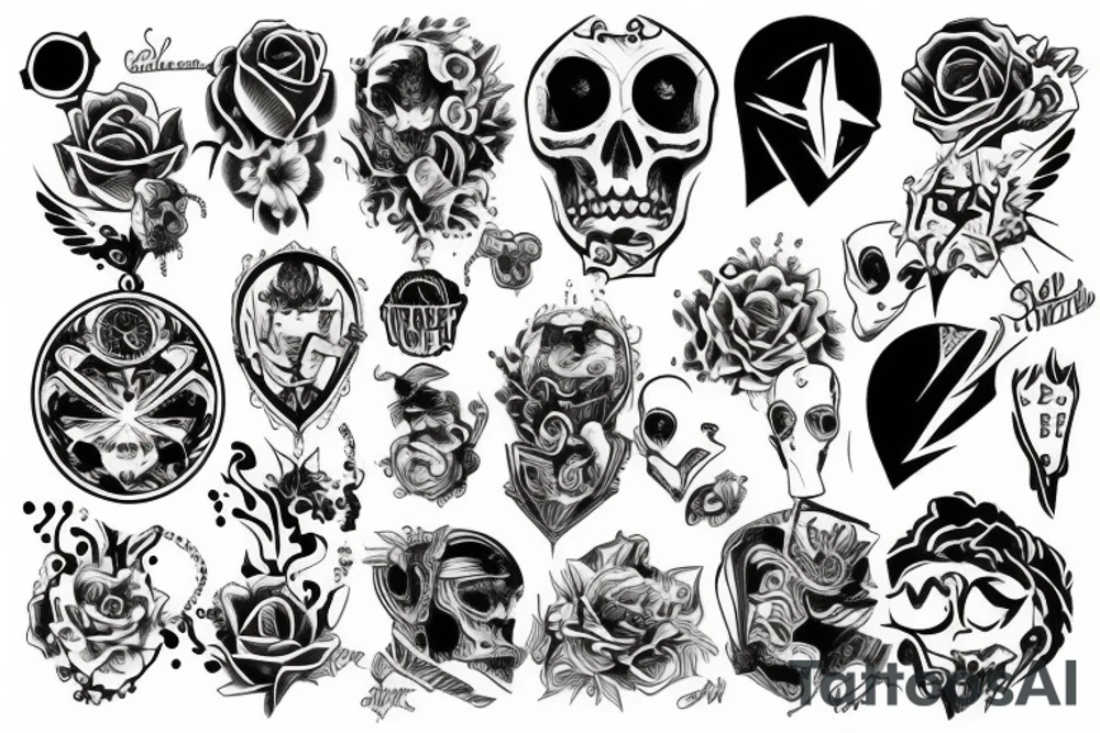 aggresive tattoo idea