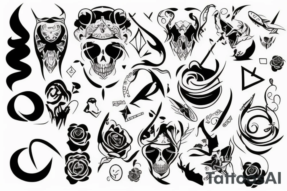 aggresive tattoo idea