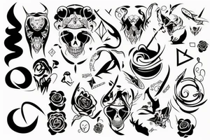 aggresive tattoo idea