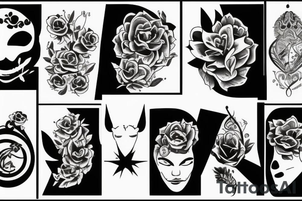 aggresive tattoo idea