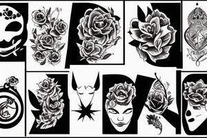 aggresive tattoo idea
