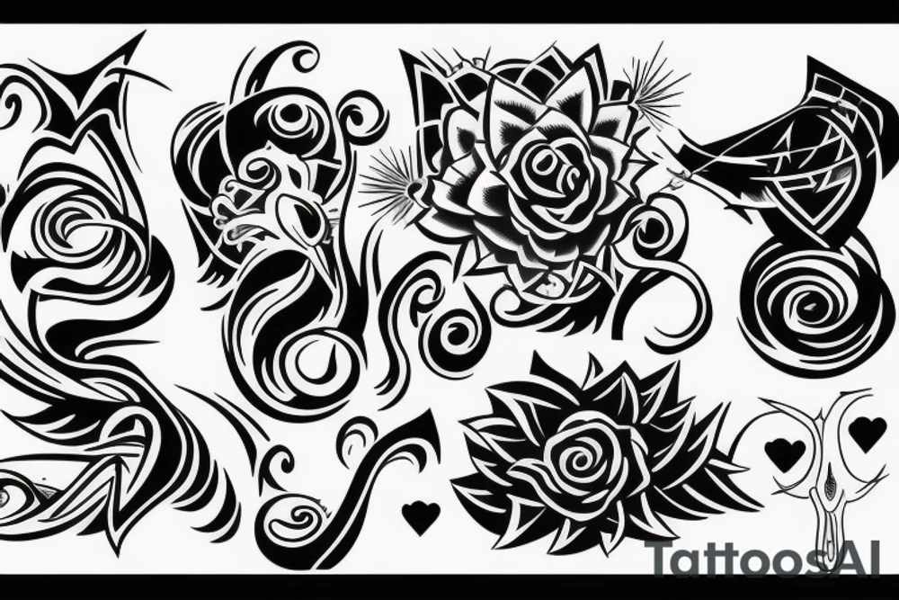 aggresive tattoo idea