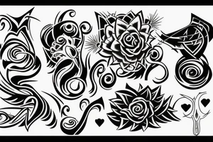 aggresive tattoo idea