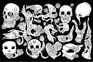 aggresive tattoo idea