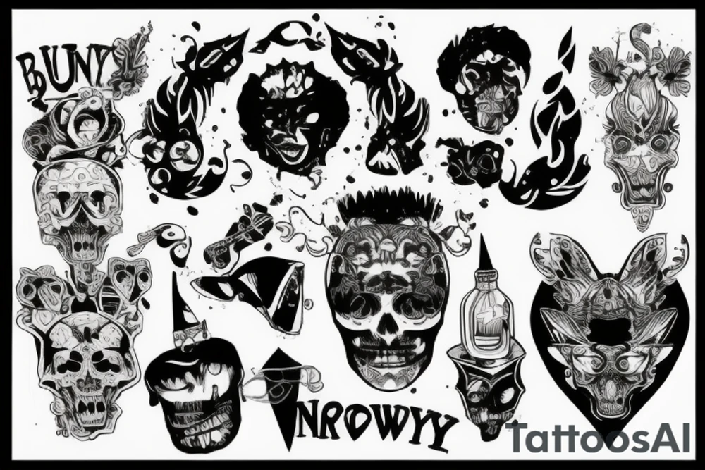 runy nordyckie, bogowie nordyccy, tattoo idea