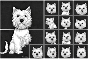 West highland white terrier tattoo idea