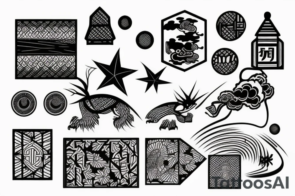 Japanese culture tattoo idea