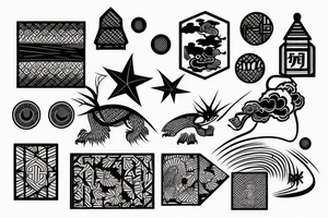 Japanese culture tattoo idea