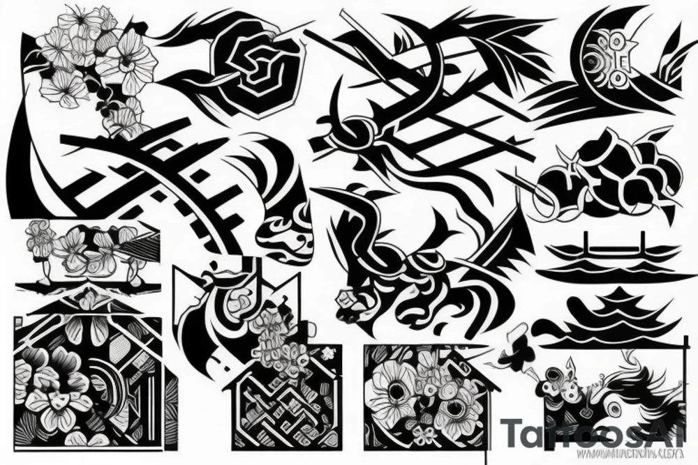 Japanese culture tattoo idea