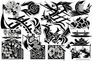 Japanese culture tattoo idea