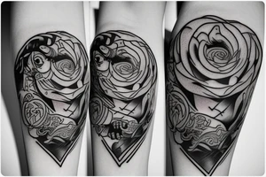 valentines day tattoo idea