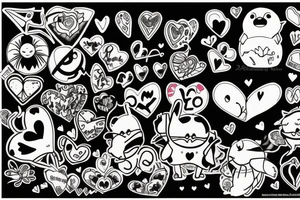 valentines day tattoo idea