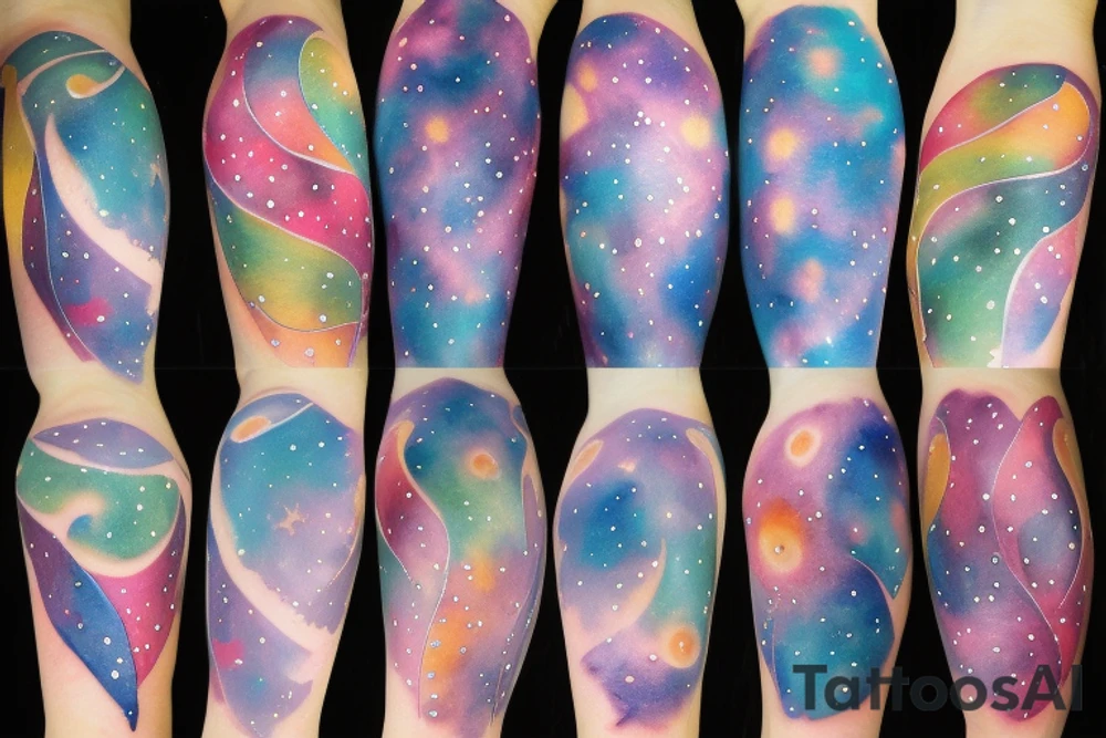 Nebula tattoo idea