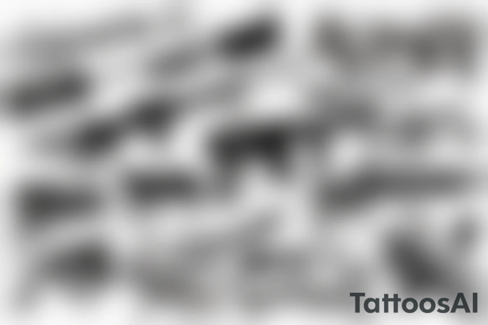 Rifle tattoo idea