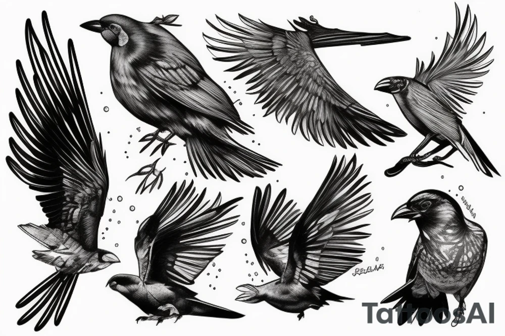 jackdaw tattoo idea