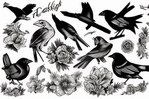 jackdaw tattoo idea