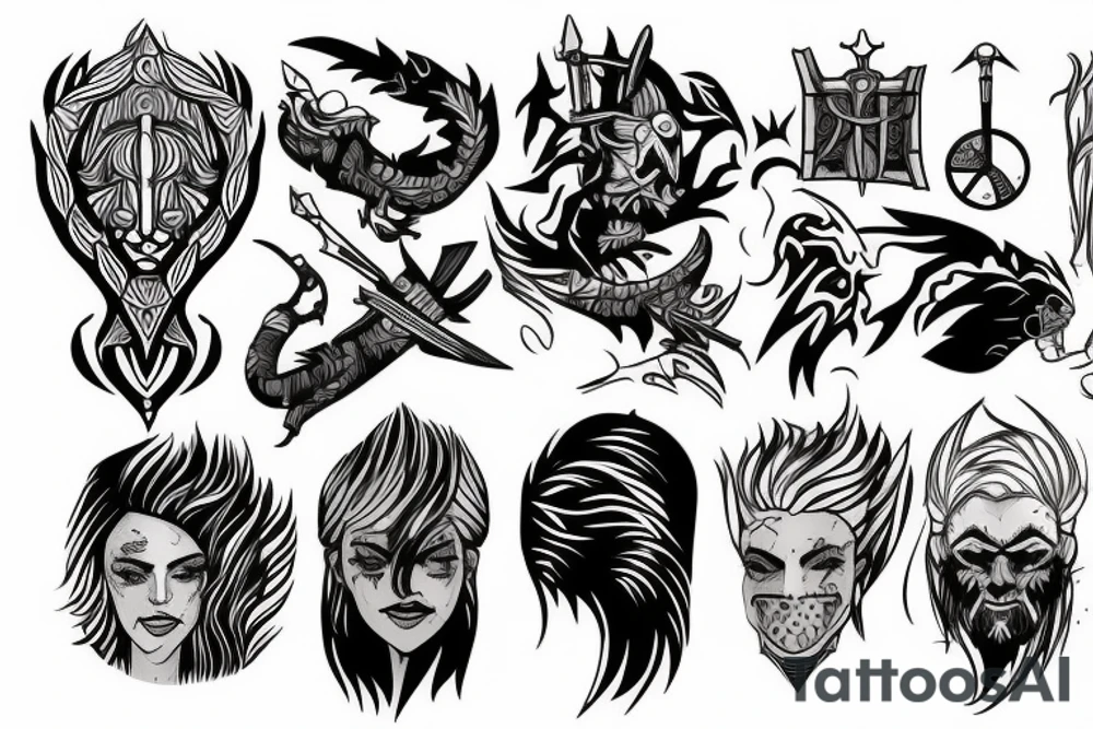 witcher tattoo idea