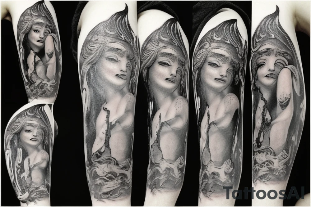 greek gods tattoo idea