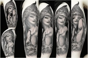 greek gods tattoo idea