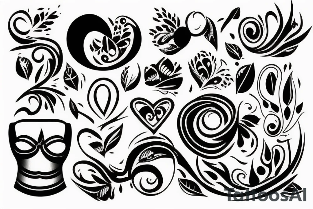 Boobies tattoo idea