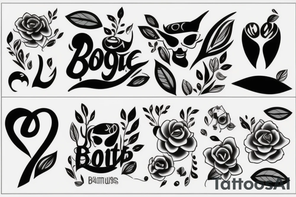 Boobies tattoo idea