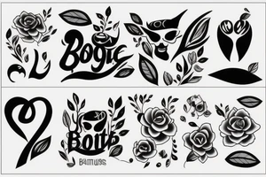 Boobies tattoo idea