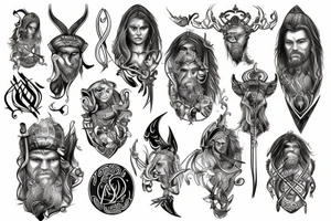 Vikings tattoo idea