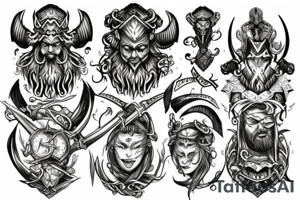 Vikings tattoo idea