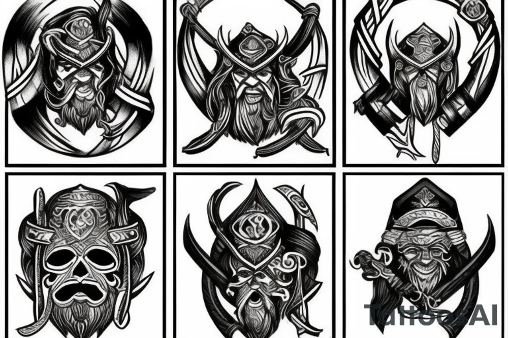 Viking tattoo idea