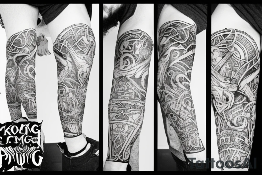 Viking runę tattoo idea
