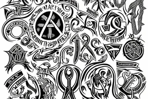 Viking rune tattoo idea