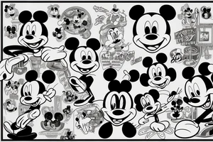 Mickey mouse , Gerard tattoo idea