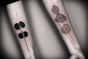 Minimalistic aesthetic tattoo idea