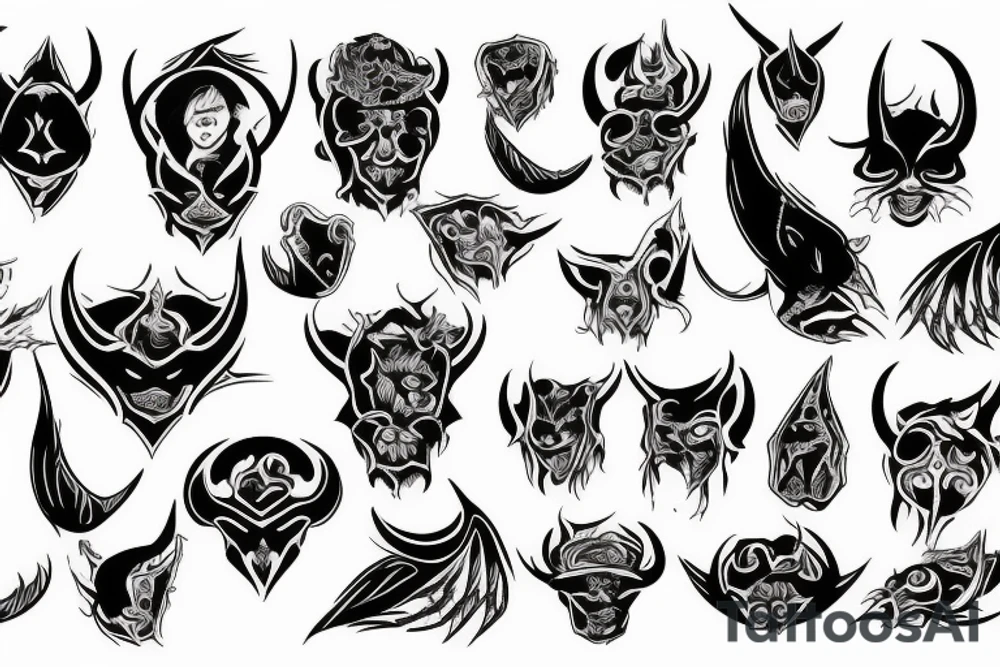 devil tattoo idea