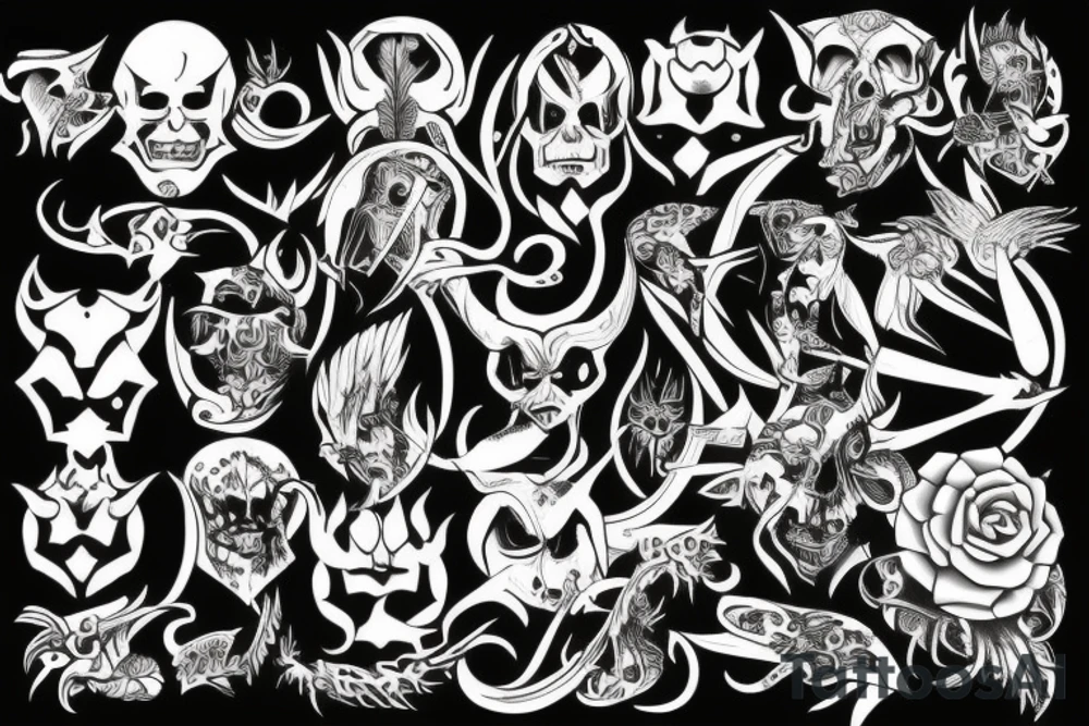 devil tattoo idea