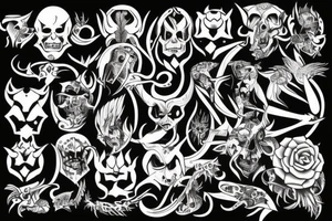 devil tattoo idea