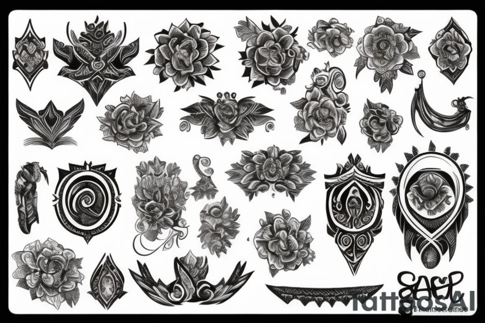 Renaissance shoulder tattoo tattoo idea
