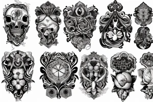 Renaissance shoulder tattoo tattoo idea