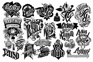 RUSBURG tattoo idea
