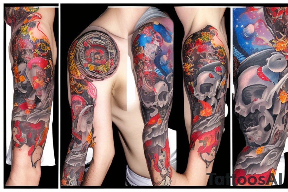 Adam Eva tattoo idea