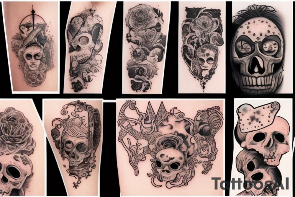 Adam Eva tattoo idea